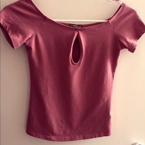 Express Women’s Keyhole Shirt